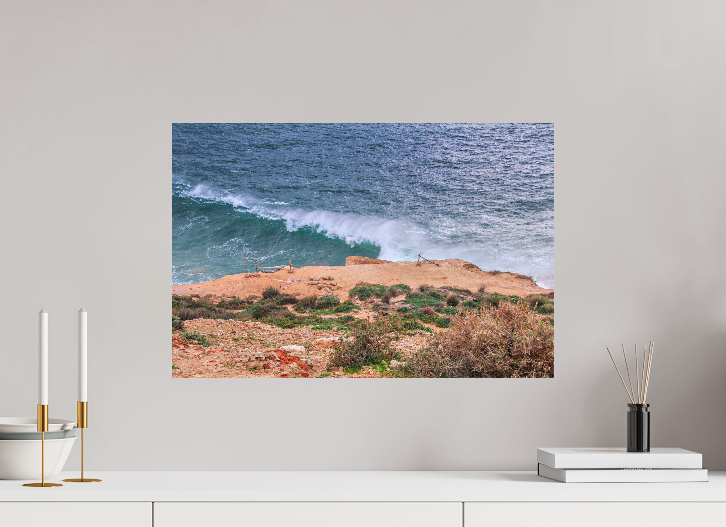 60 x 40 cm, Photo Print On Fuji Crystal DP II À la Lisière des Abîmes