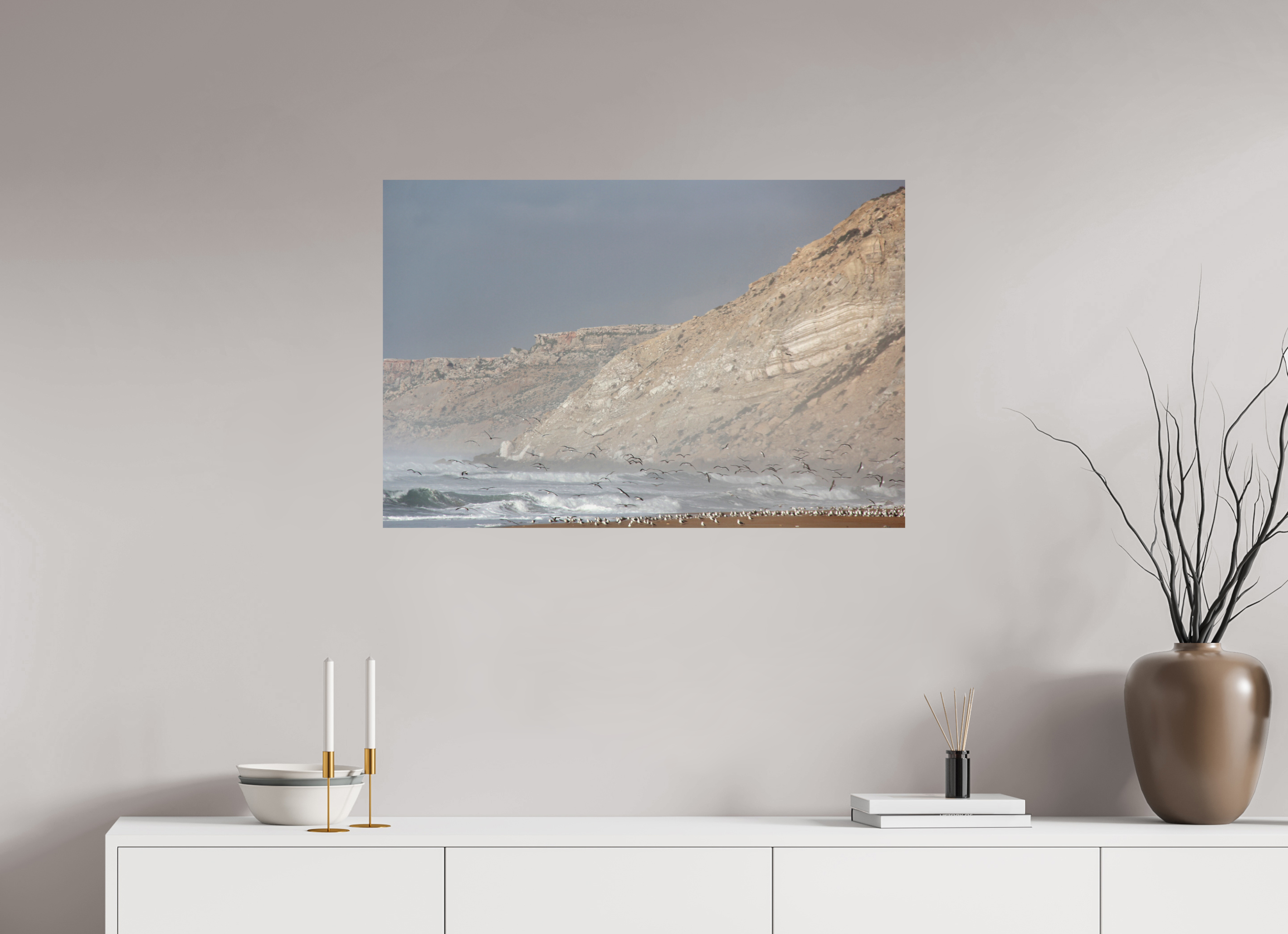 90 x 60 cm, Photo Print On Fuji Crystal DP II Échos de l'Océan