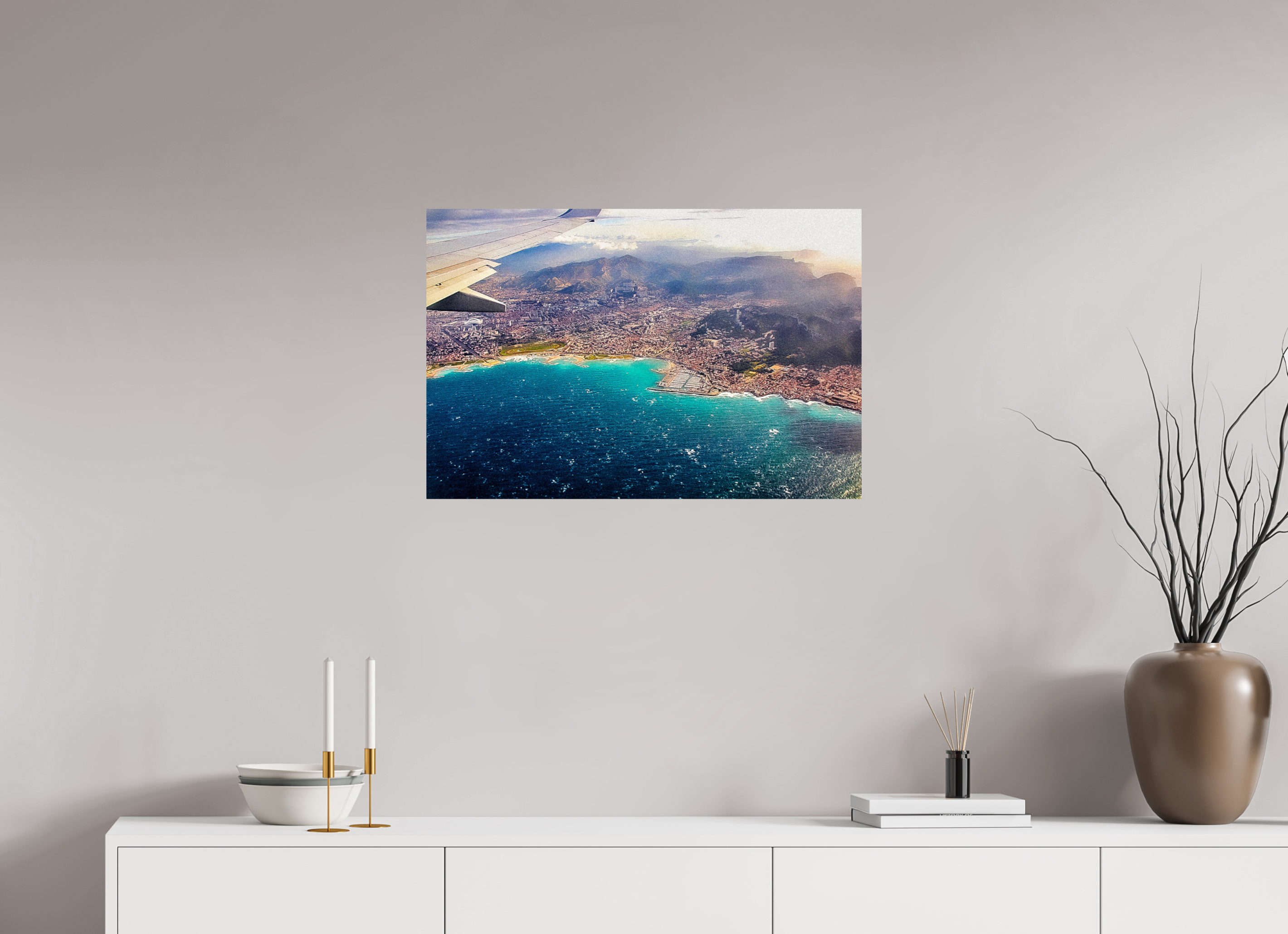 75 x 50 cm, Photo Print On Fuji Crystal DP II Sérénade des Havres Urbains