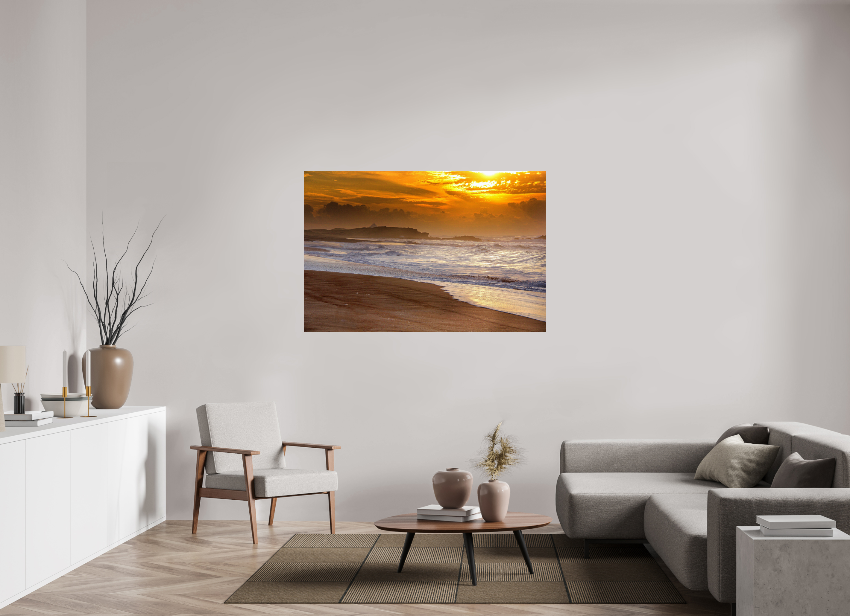 150 x 100 cm, Photo Print On Fuji Crystal DP II Chants du Crépuscule à Walidiya