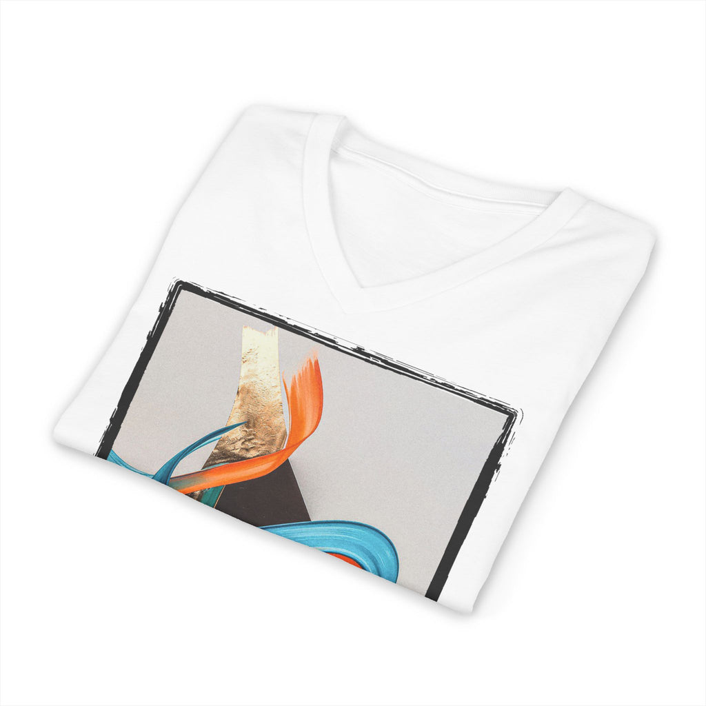 Danse de l'Encre — T-Shirt Col V Unisex | Bybadr
