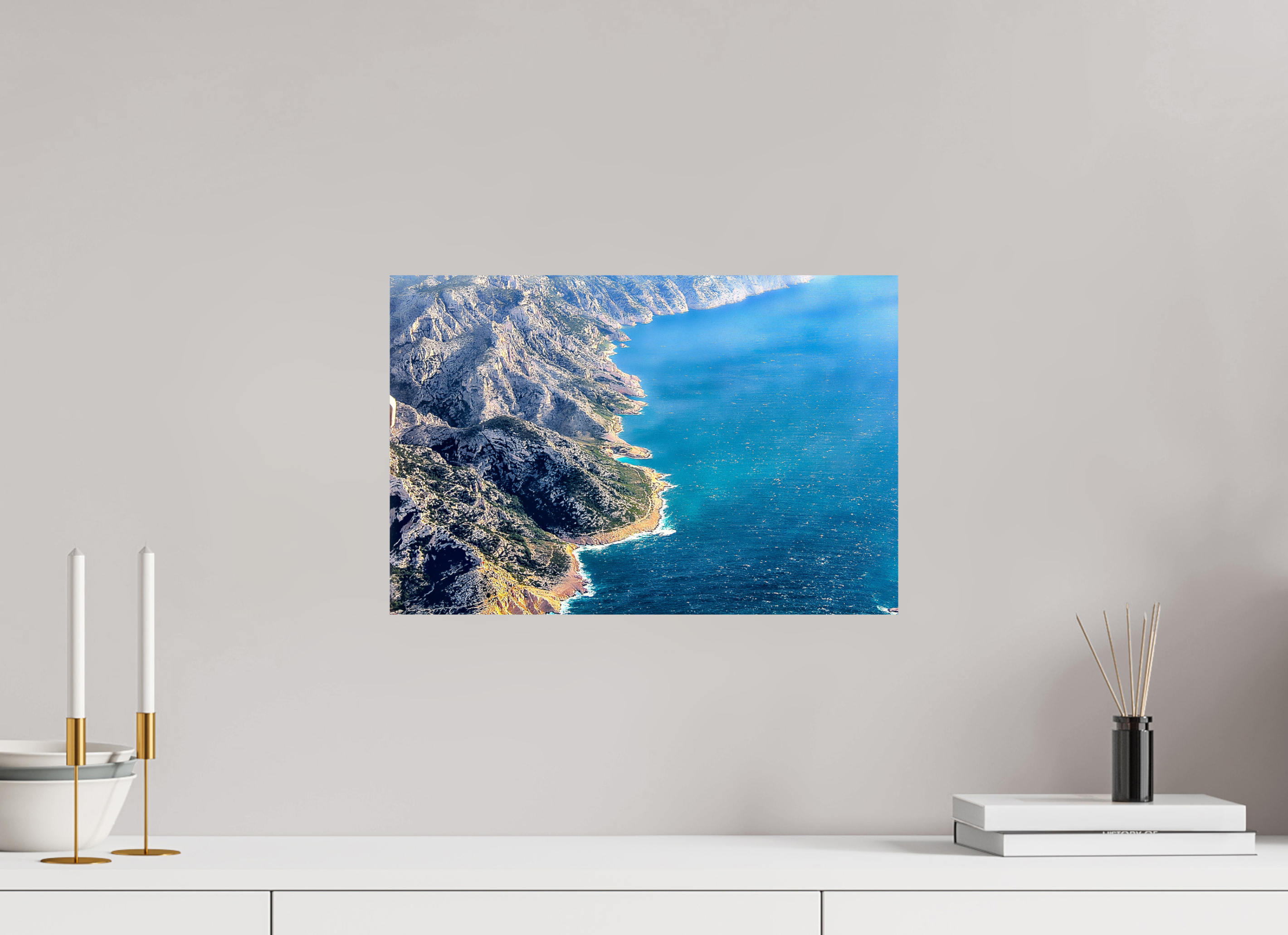 45 x 30 cm, Photo Print On Fuji Crystal DP II Marseille, Harmonie des Saisons