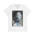 Tatouée de Mots — T-Shirt Col V Unisex | Bybadr
