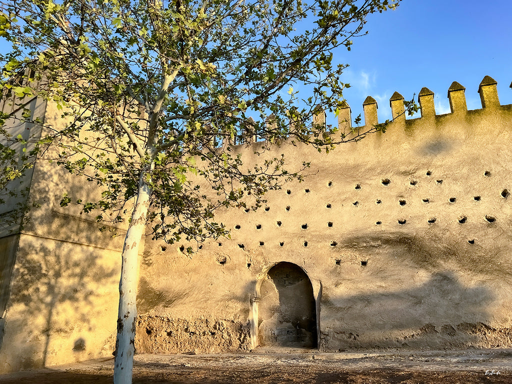 Mille Ans de Silence — photographie Fine Art, remparts de Fès, édition limitée 150 ex. | Bybadr