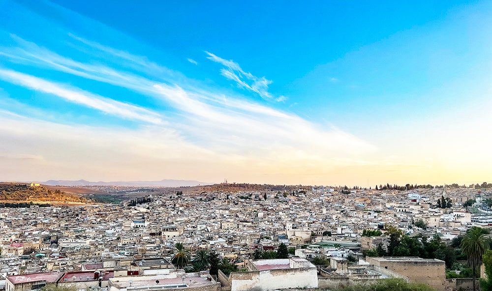 Entre Ciel et Médina — photographie Fine Art, panorama de Fès au crépuscule, édition limitée 150 ex. | Bybadr