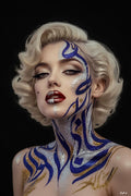 Marilyn Maktoub — Body Paint Fine Art | Bybadr