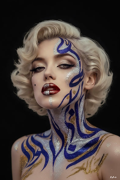 Marilyn Maktoub — Body Paint Fine Art | Bybadr