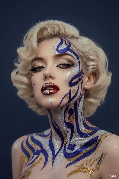 Marilyn Maktoub — Body Paint Fine Art | Bybadr