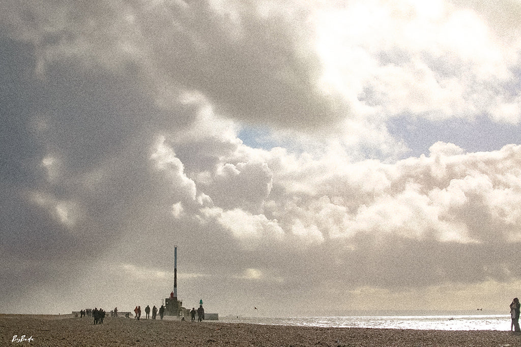Sous le Ciel de la Manche — photographie Fine Art, édition limitée 150 ex. | Bybadr