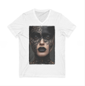 Masquée de Mots — T-Shirt Col V | Bybadr