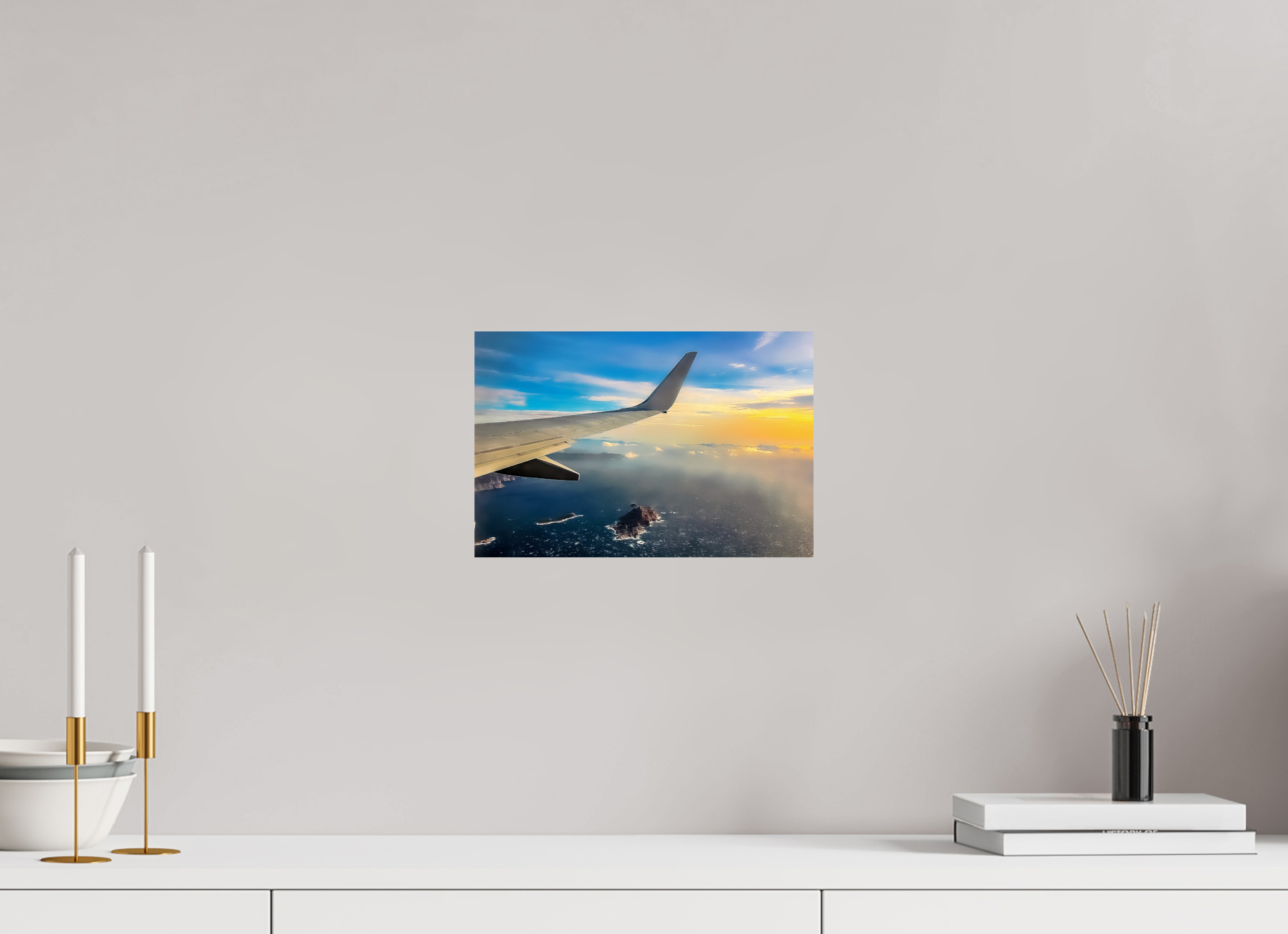 30 x 20 cm, Photo Print On Fuji Crystal DP II Reflets d'Azur sur les Côtes de Marseille