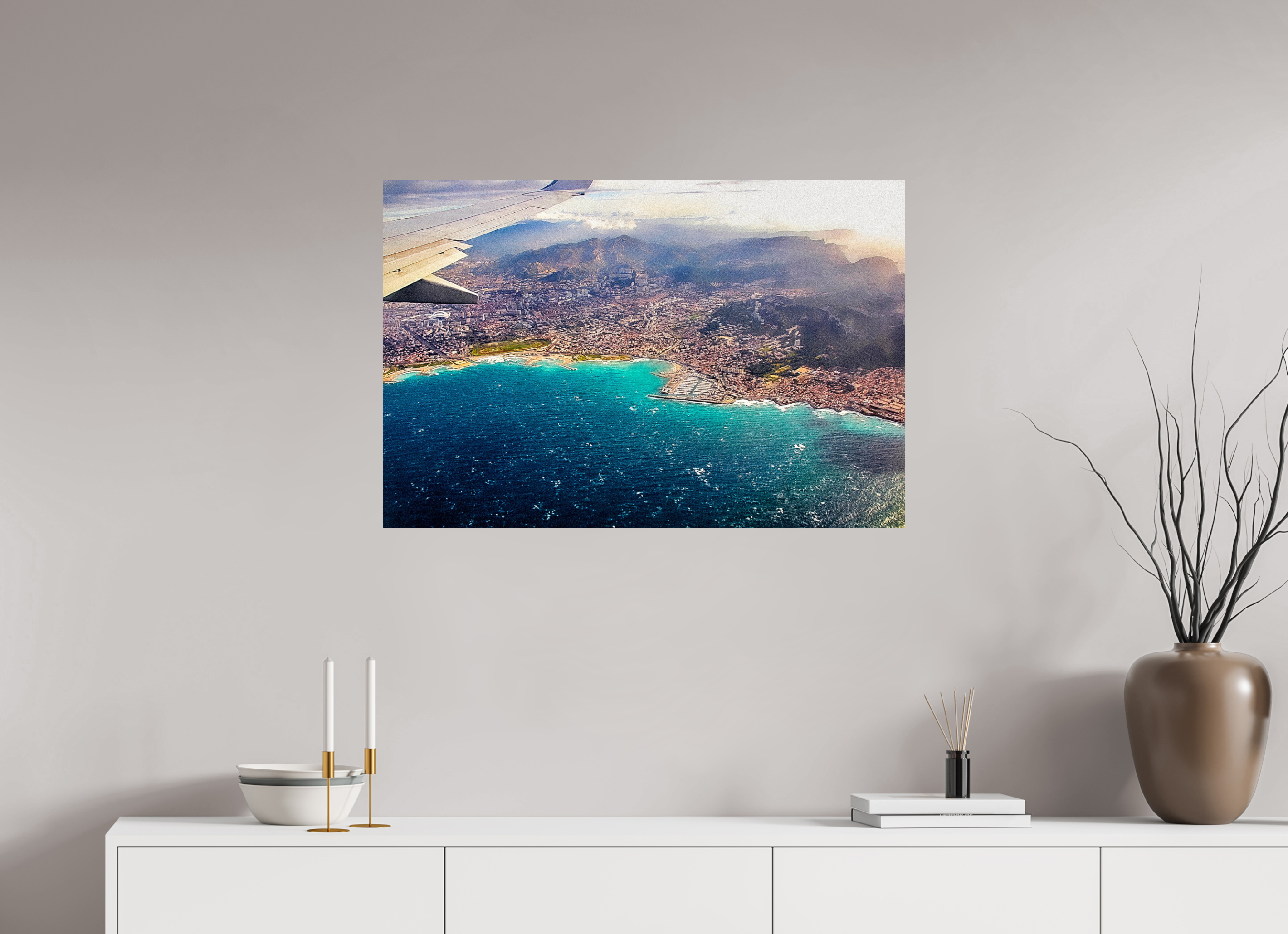 90 x 60 cm, Photo Print On Fuji Crystal DP II Sérénade des Havres Urbains