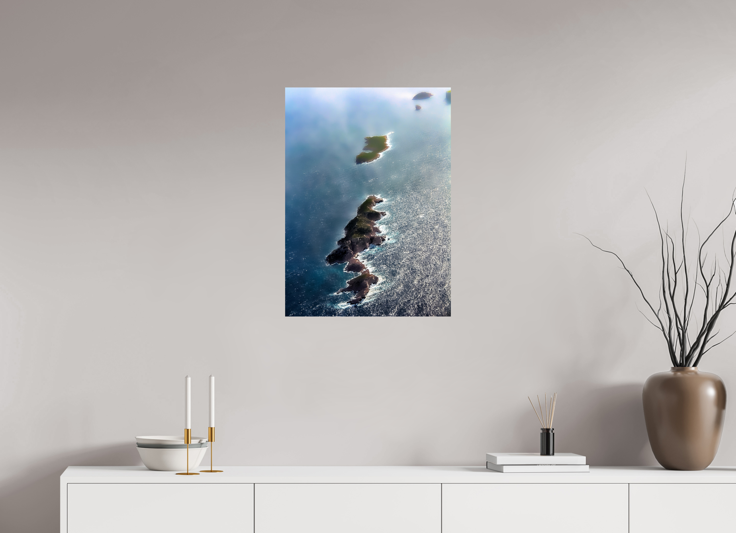 50 x 69,2 cm, Photo Print On Fuji Crystal DP II Sérénité Rocailleuse