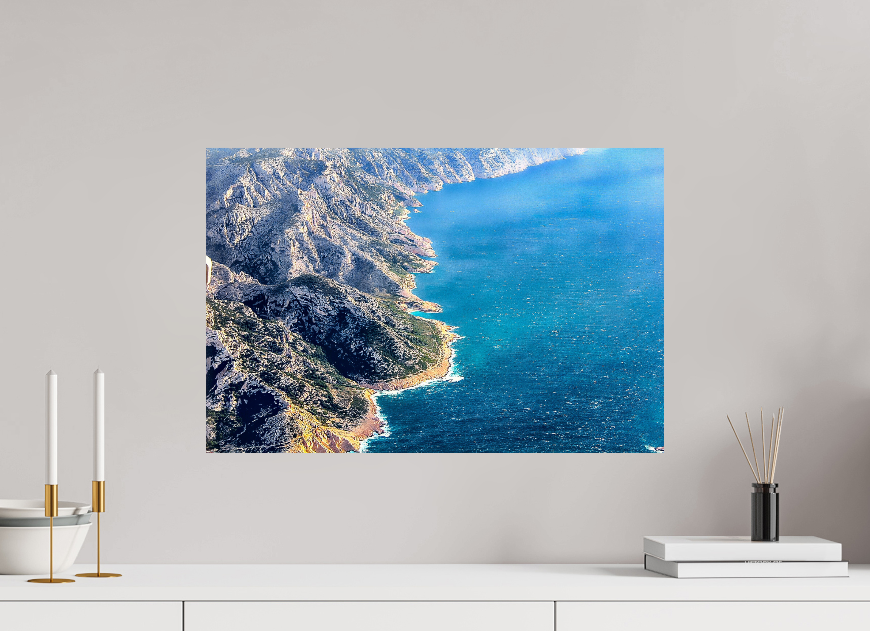 60 x 40 cm, Photo Print On Fuji Crystal DP II Marseille, Harmonie des Saisons