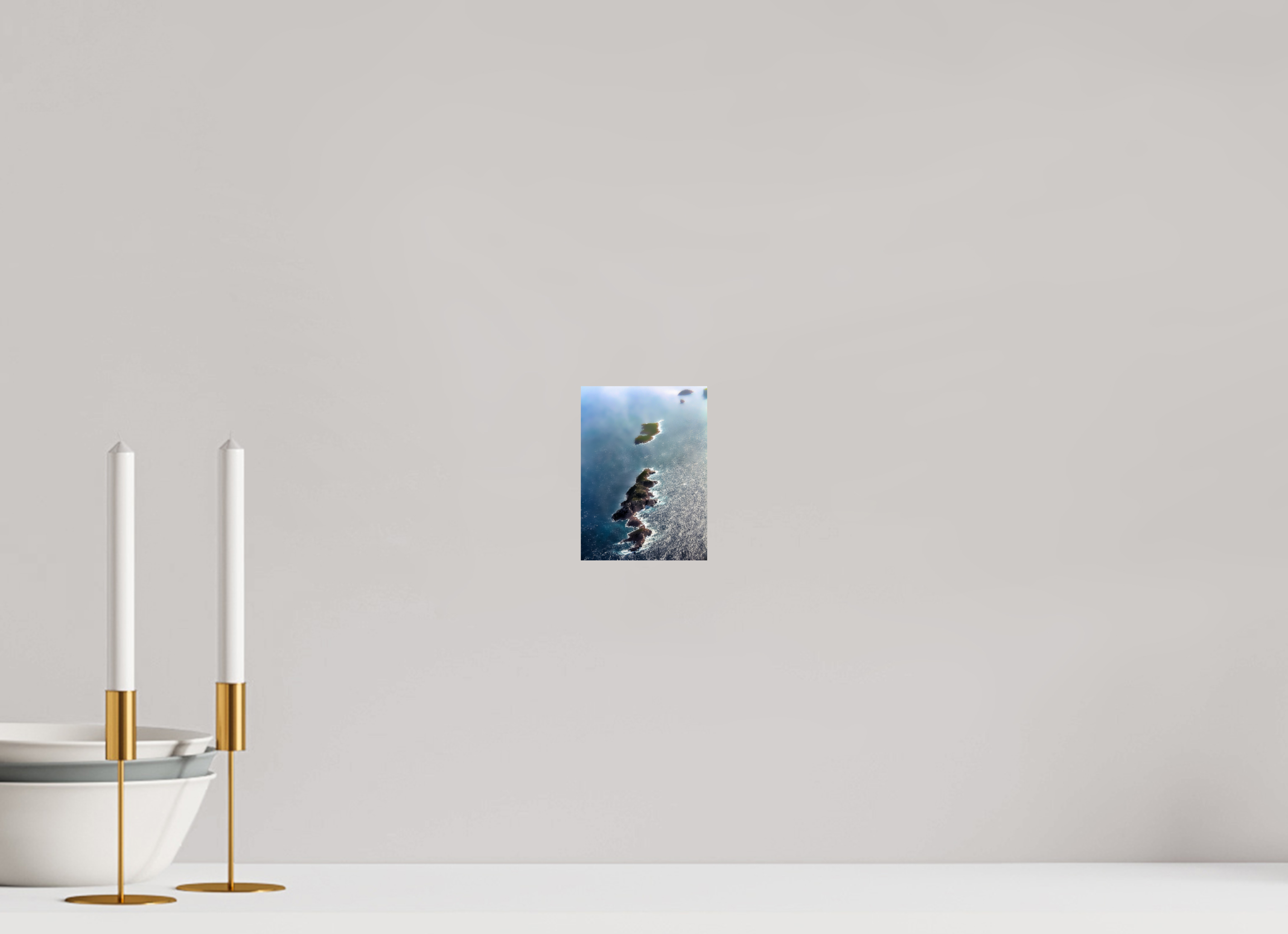 10 x 13,8 cm, Photo Print On Fuji Crystal DP II Sérénité Rocailleuse