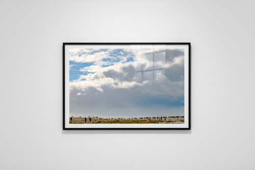 Chacun son Chemin — photographie Fine Art encadrée en situation | Bybadr
