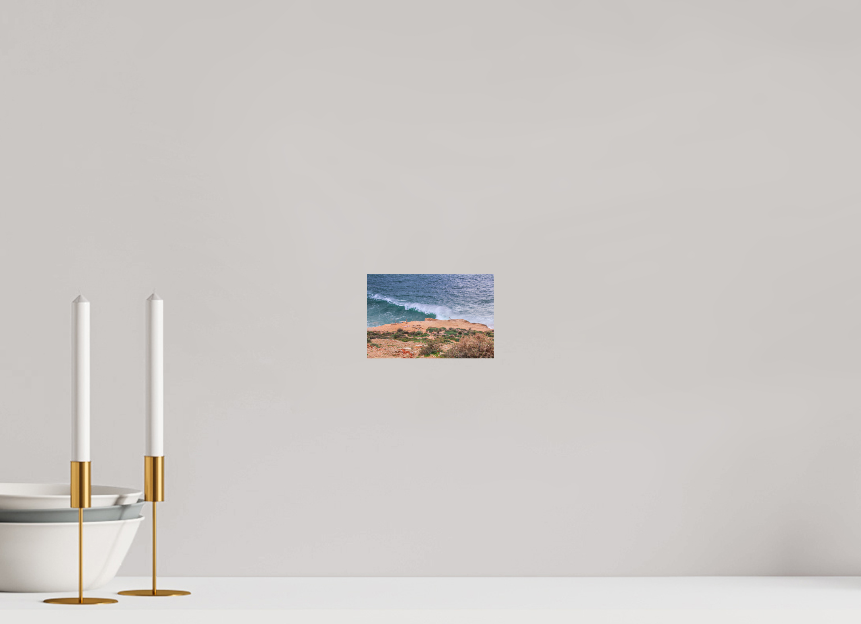 15 x 10 cm, Photo Print On Fuji Crystal DP II À la Lisière des Abîmes