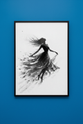Libre — Mur bleu cobalt