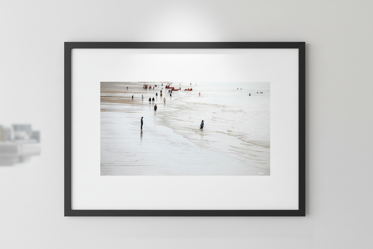 Le Compagnon du Rivage — Mur blanc