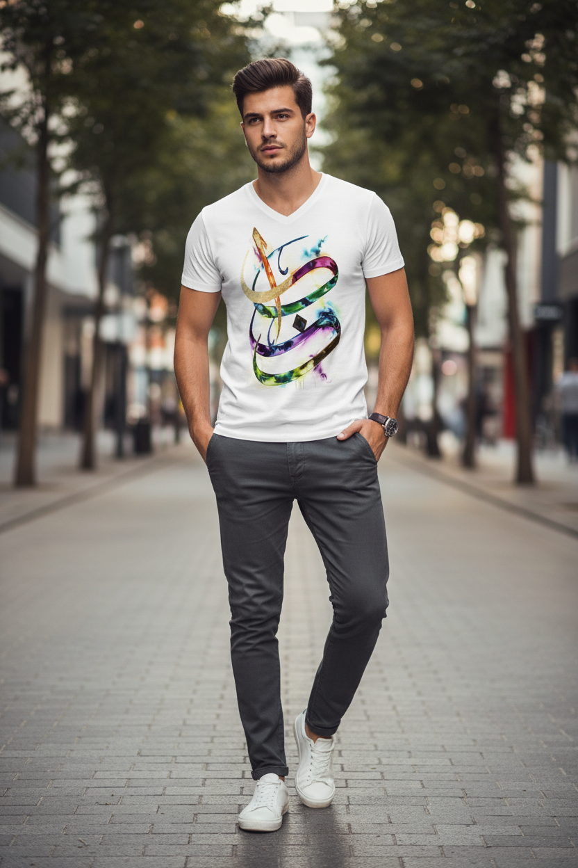 Le Prisme du Calame — jeune homme streetwear jogger sneakers