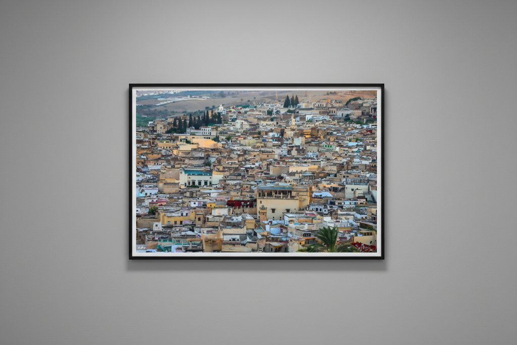 Mockup galerie — Fès Vue du Ciel