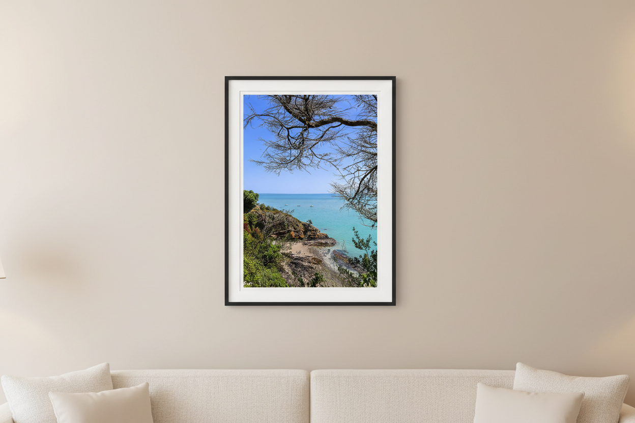 Entre Ciel, Terre et Mer — Mockup salon premium