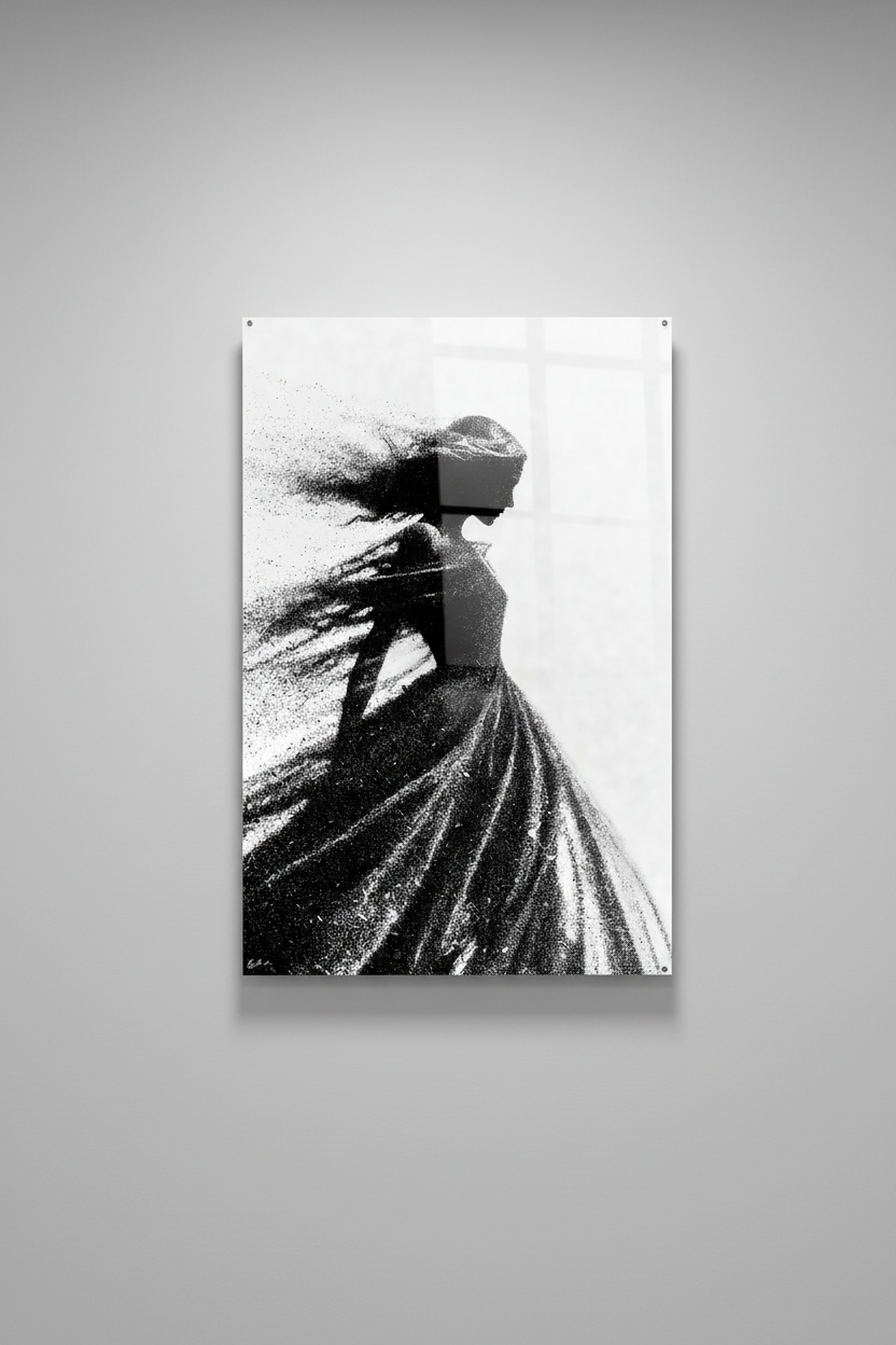 Vers l'Invisible — Support plexi