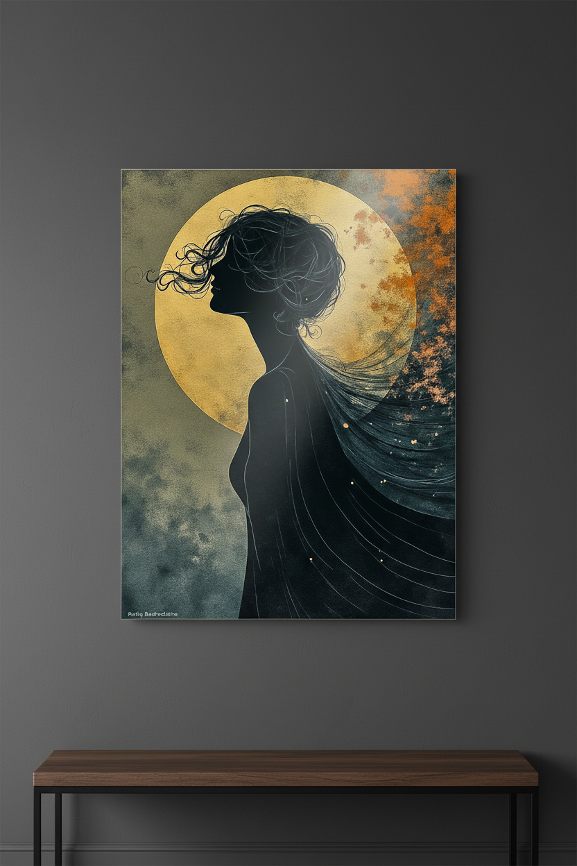 Sérénité en Mouvance - Impression directe sur Aluminium