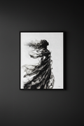 La Femme de Fumée — Mur noir