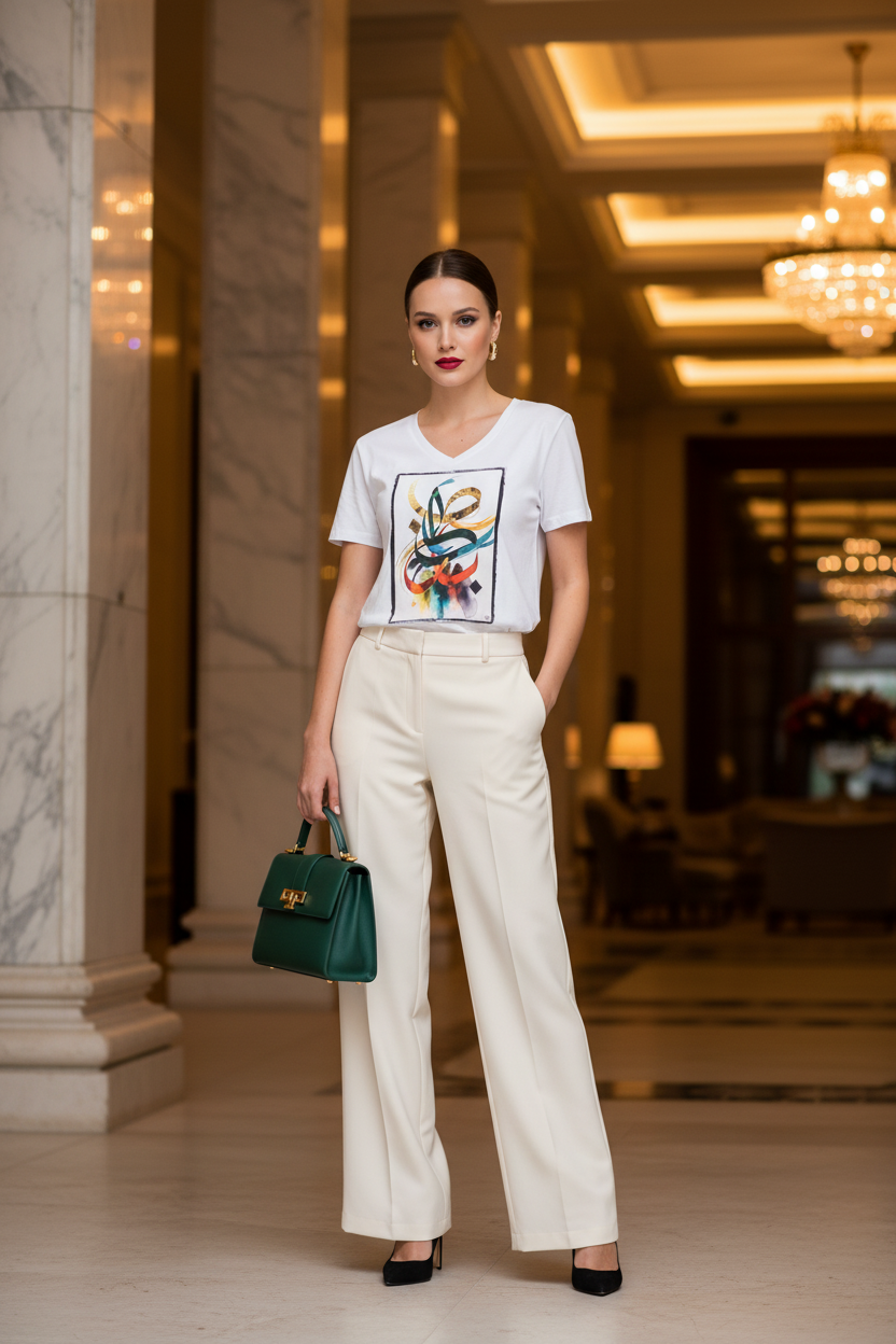 La Couronne du Calame — entrée hôtel luxe sac chic