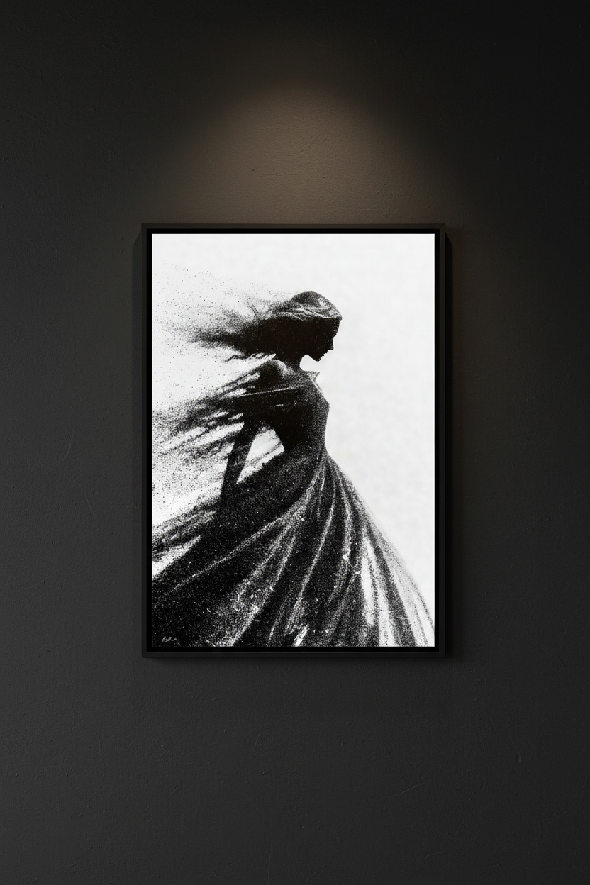 Vers l'Invisible — Mur noir