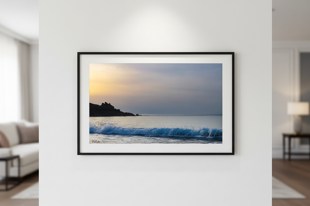 Cancale, l'Heure Dorée — Tirage Fine Art