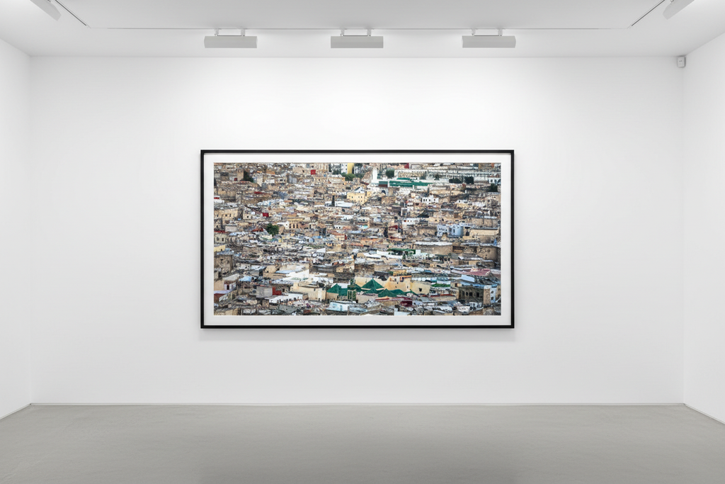 Le Labyrinthe Vivant — photographie Fine Art encadrée en galerie moderne | Bybadr