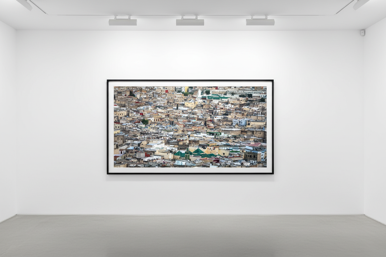Le Labyrinthe Vivant — photographie Fine Art encadrée en galerie moderne | Bybadr