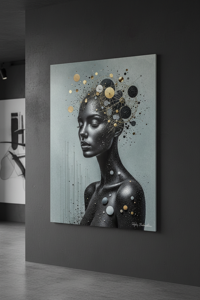 Constellation Intérieure - Impression directe sur Aluminium