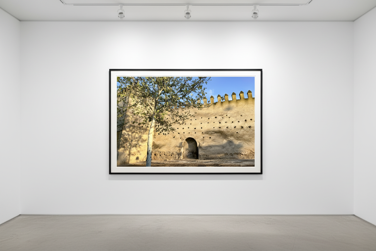 Mille Ans de Silence — photographie Fine Art encadrée en galerie moderne | Bybadr