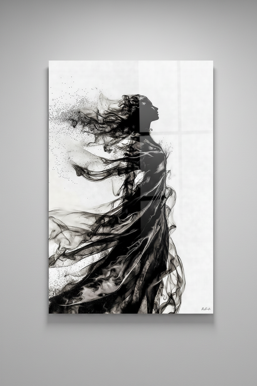 La Femme de Fumée — Support plexi
