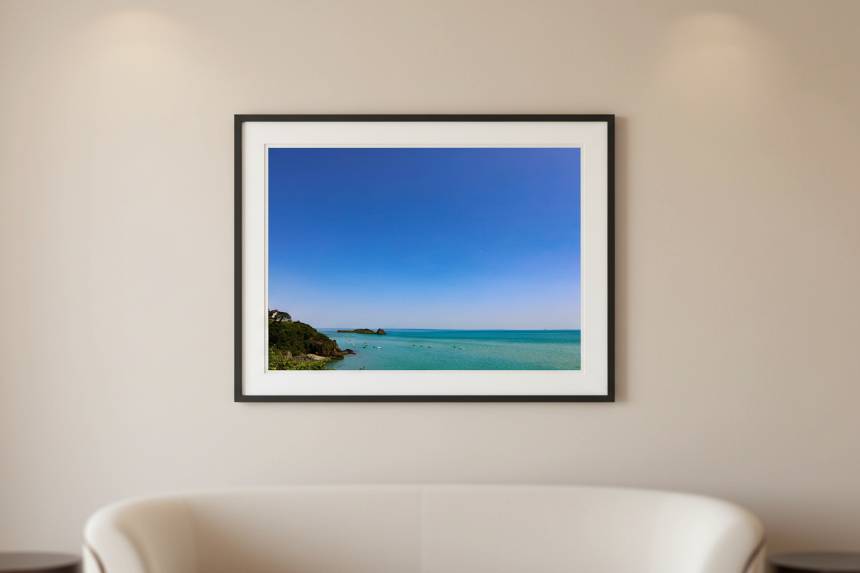 Les Murmures de Cancale — Mockup salon premium
