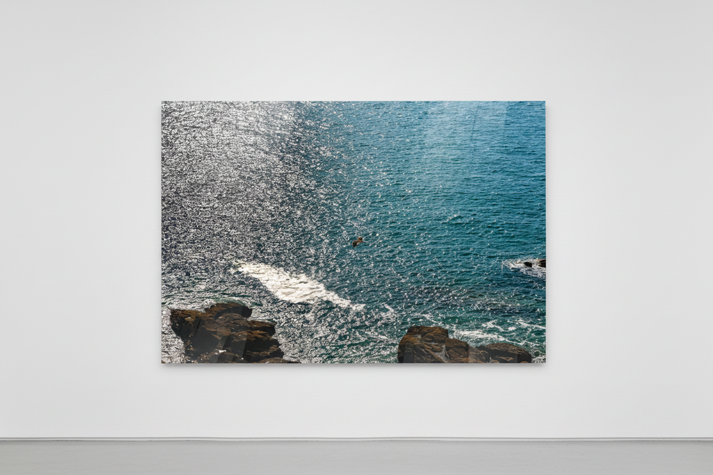 L'Éclat des Eaux Profondes — Mockup plexi horizontal