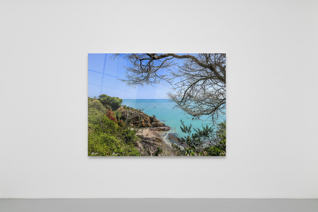 Entre Ciel, Terre et Mer — Mockup plexi horizontal
