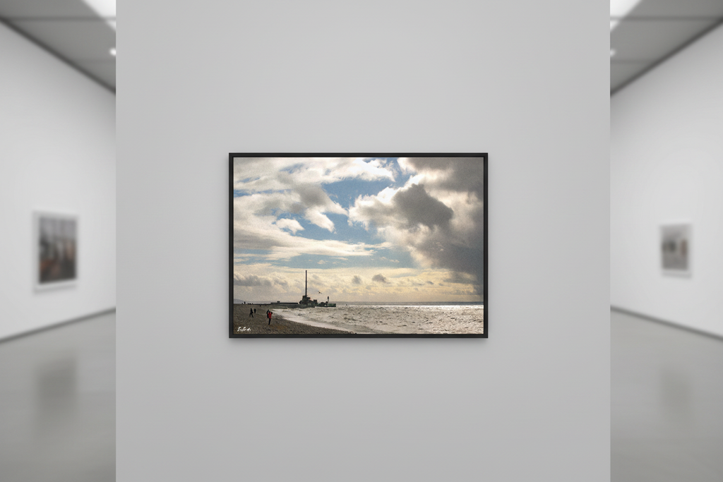 La Lumière Revient — photographie Fine Art encadrée en situation | Bybadr