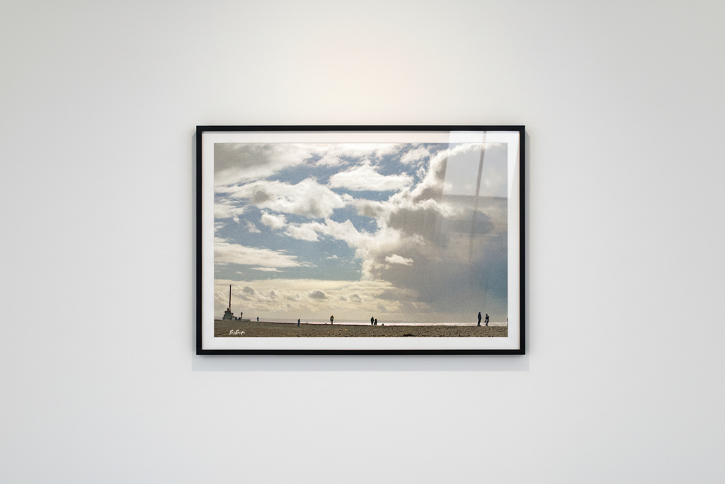 Le Grand Ciel de Normandie — photographie Fine Art encadrée en situation | Bybadr