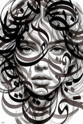 Le Silence aussi a une Écriture — art numérique Fine Art, édition limitée 150 ex. | Bybadr