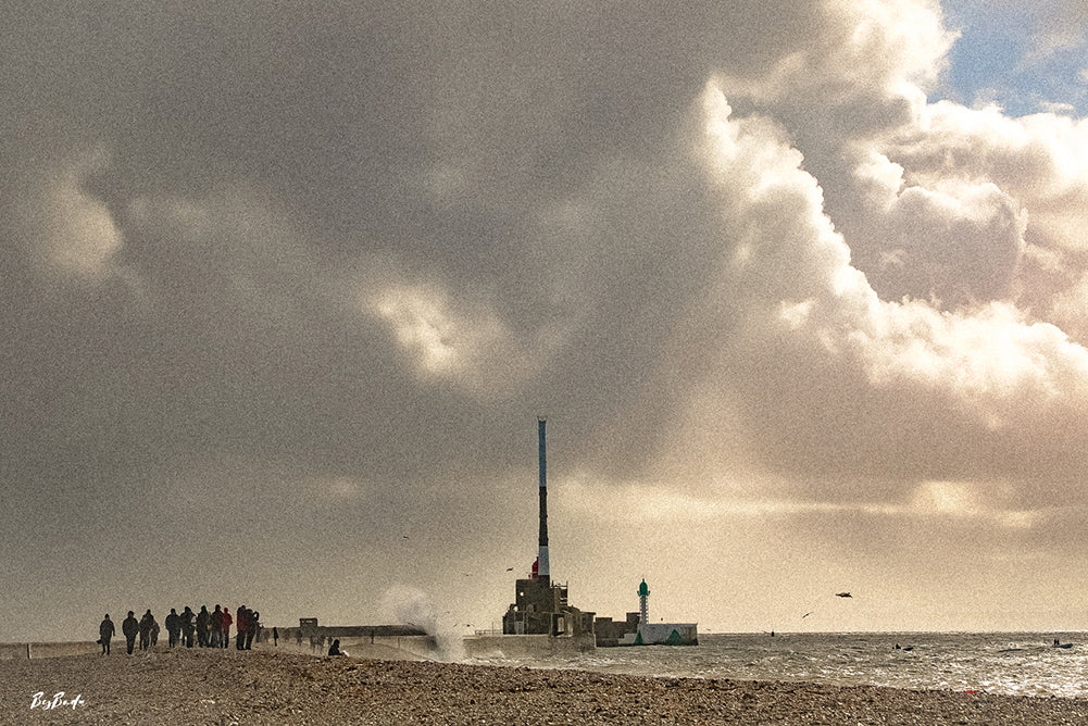 Le Spectacle de la Manche — photographie Fine Art, édition limitée 150 ex. | Bybadr