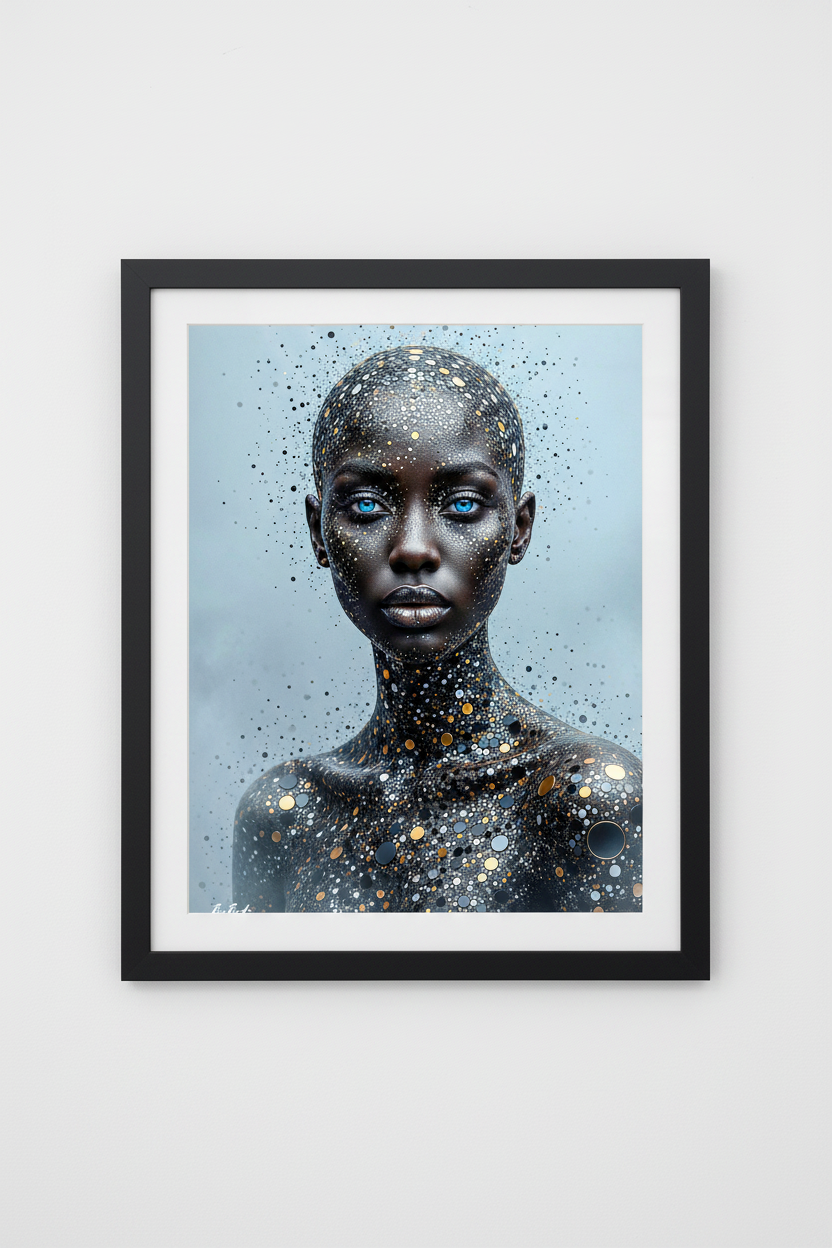 L'Éclat du Silence — Chrysalis style plexi, art numérique Fine Art | Bybadr