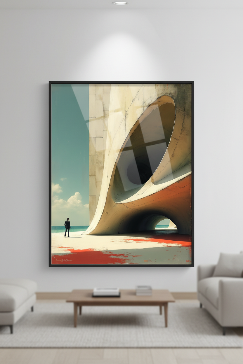 Mockup mur blanc