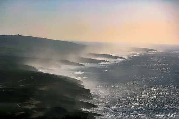 Quand la Mer Fume — photographie Fine Art, édition limitée 150 ex. | Bybadr