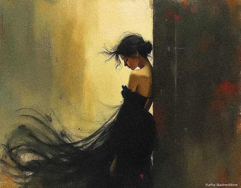 Seuil — Portrait Cosmique, art numérique Fine Art, édition limitée 150 ex. | Bybadr