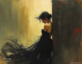 Seuil — Portrait Cosmique, art numérique Fine Art, édition limitée 150 ex. | Bybadr